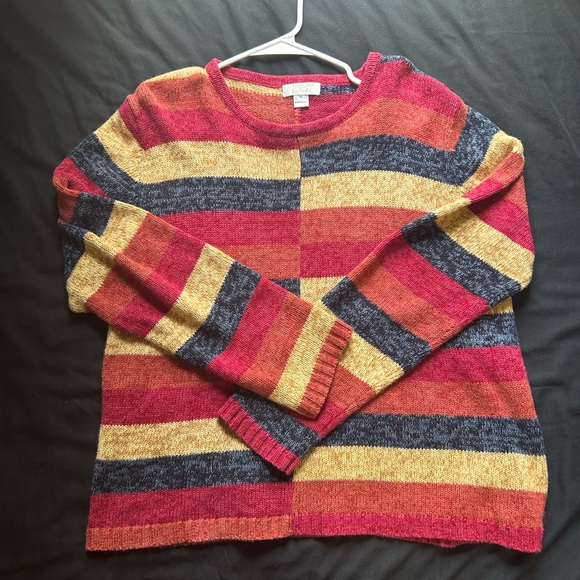 Christopher & Banks Sweaters - Women’s Christopher&Banks Striped Knit Sweater M
